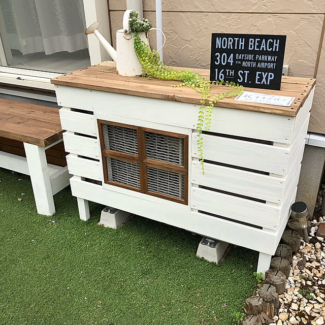 キャンプ初心者が木製ハンガーラックをDIY！ 着脱式で持ち運び楽チン