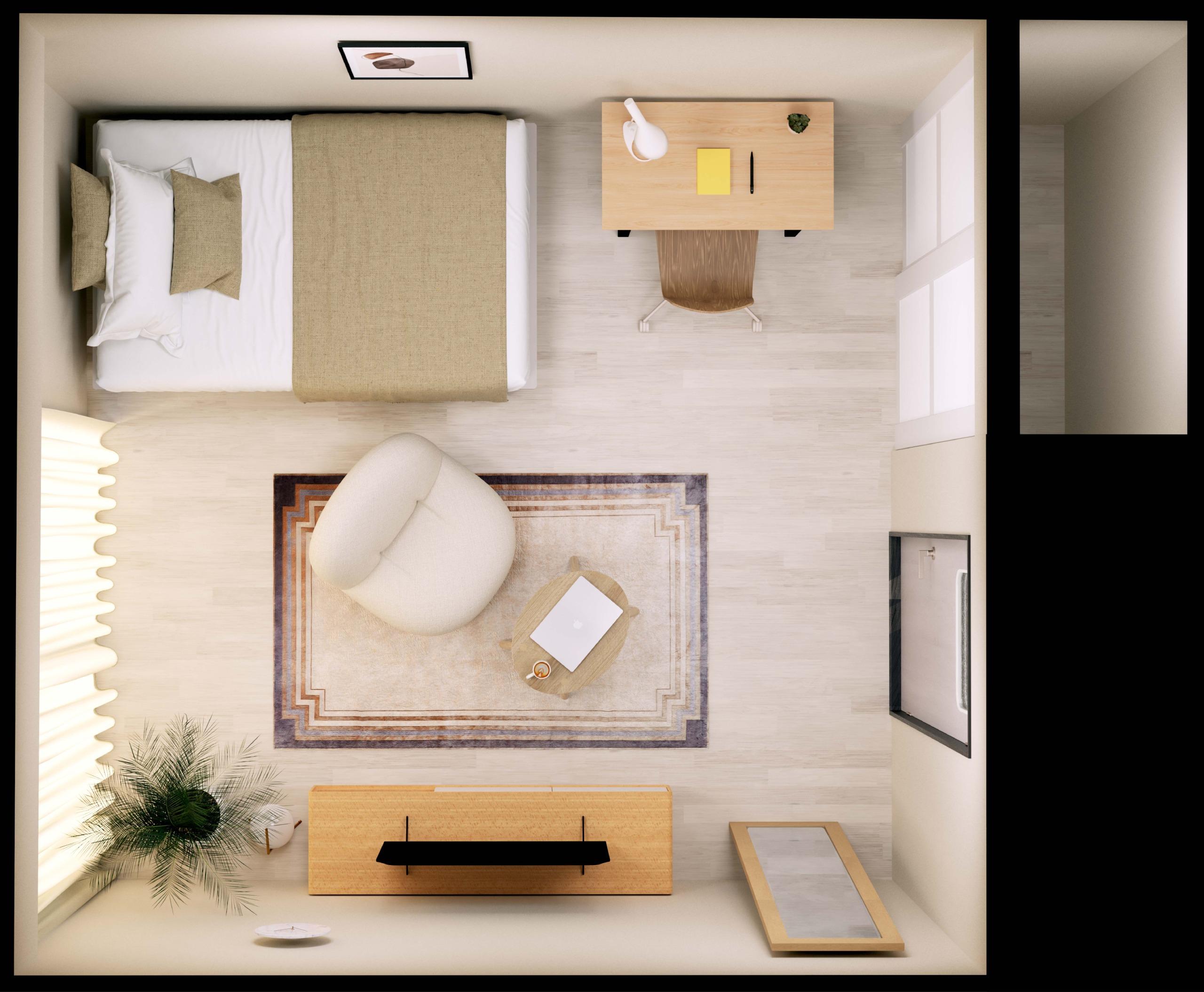 一人暮らしで8畳の部屋は狭い？1K・ワンルームにおすすめのレイアウトも紹介 – RASIK ラシク 家具・インテリア専門店