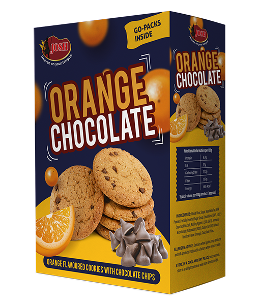 Orange Chocolate Cookies - JOSH