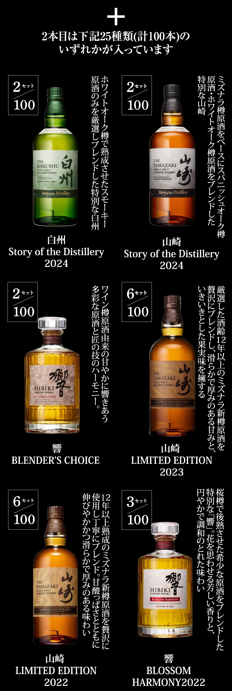 SUNTORY ウイスキー 響 21年 黒ラベル