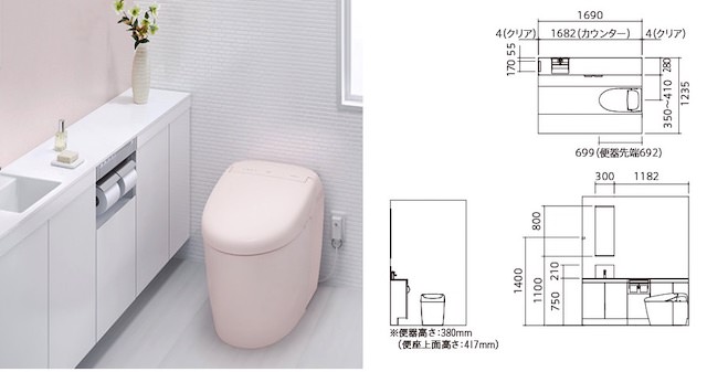 0.75畳のトイレスペースでもタンクレストイレなら見た目もスペースも納まりが良い住まいのレベルアップを目指す住宅ブログ向かうところ家あり
