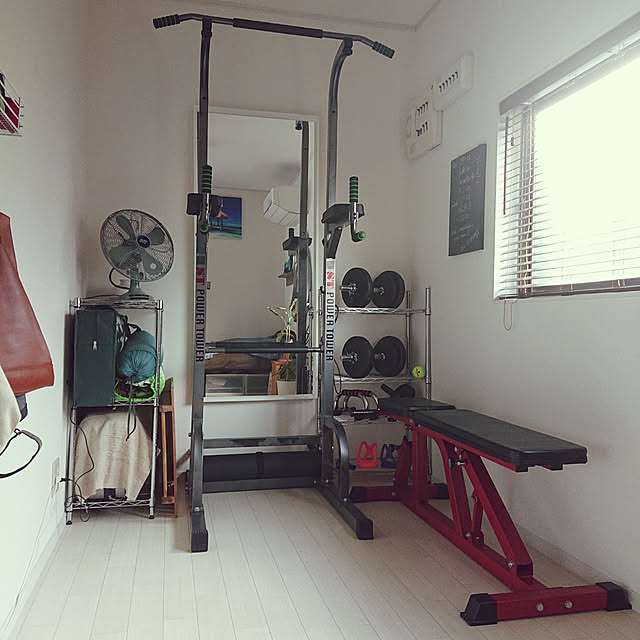 GYMトレーニングルームを持つ家♪エアロビやフィットネスが出来る素敵なお部屋☆folk
