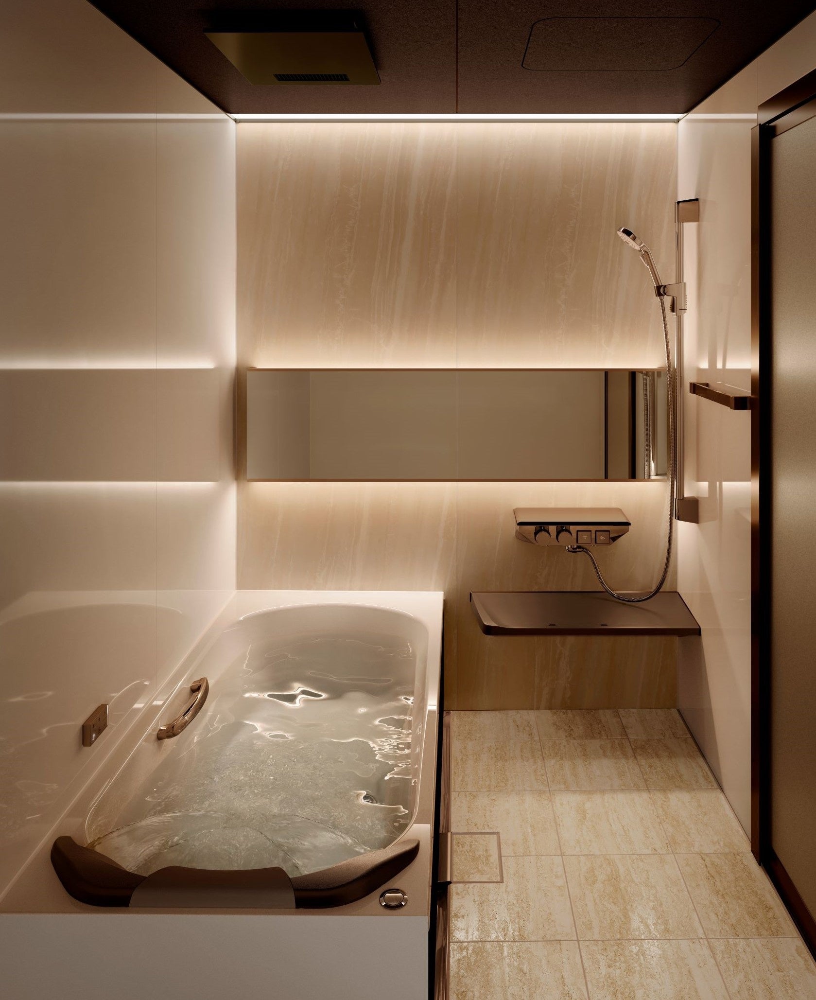 ホーロークリーン浴室パネルシステムバス リラクシアタカラスタンダード