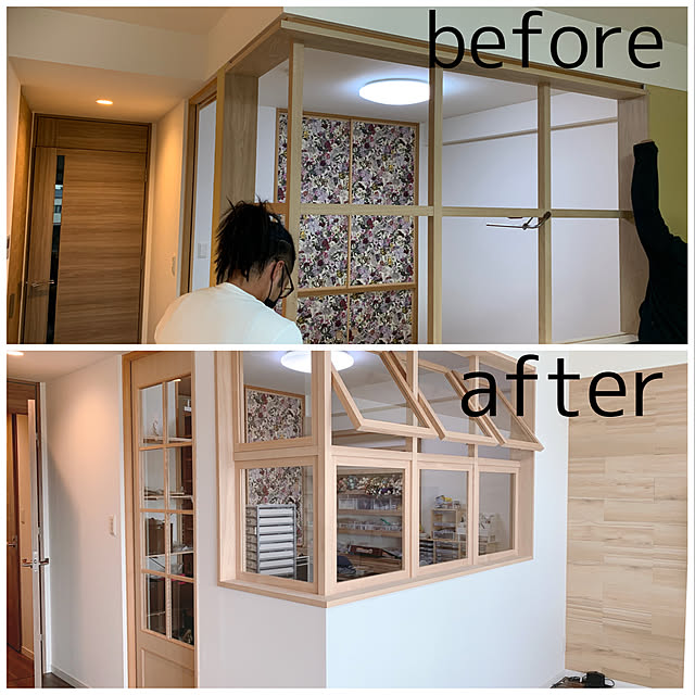 マンションの和室をパントリーにリフォーム！ - 八王子市・日野市のリノベーション＆リフォームはエンラージ