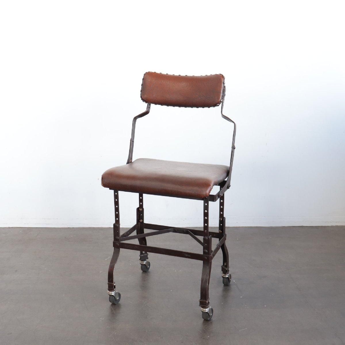 ビンテージチェア アンティークチェア 希少 木目 スチール脚 no.1 トーネットTHONET No11ベントウッド
