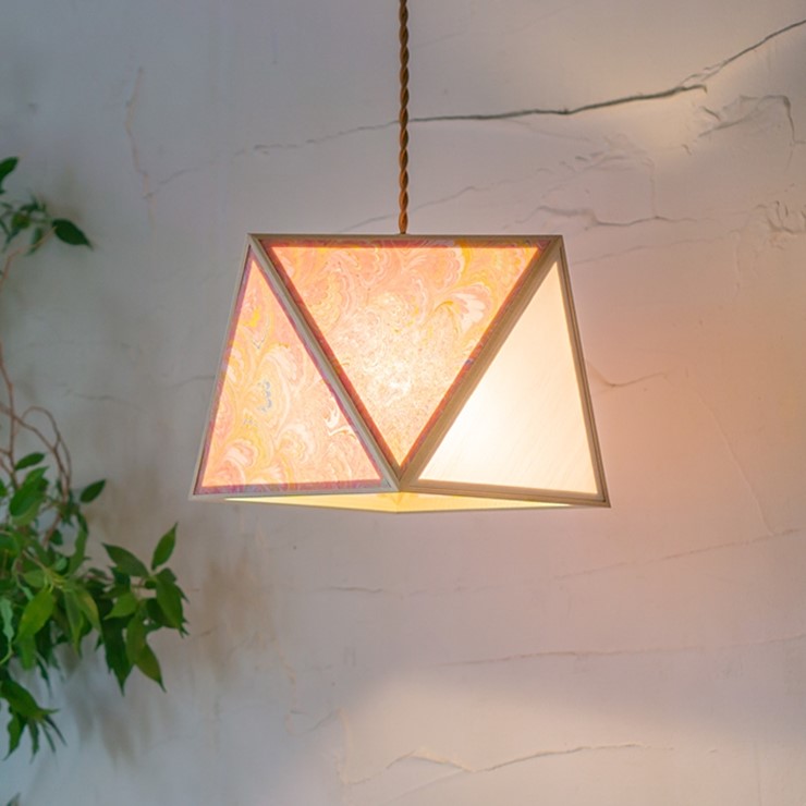 ペンダントライト 和紙 ペンダントランプ 灯花PKX小梅ピンク 1灯照明 天井 和風照明ペンダントライト 2灯 marron 揉み紙桜玉ピンク×小梅白 日本製 和風 天井照明LED電球対応 美濃 和紙 照明 ライト 吊り下げ照明 吊るす 照明器具楽天市場 ペンダント