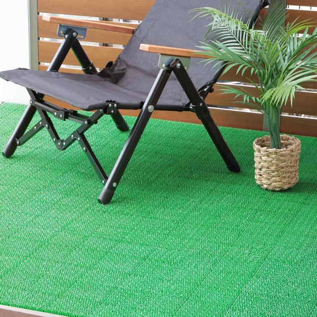 人工芝ジョイントタイル 10枚セット 300×300×20mmDIYショップRESTA