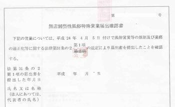 風営法（デリヘル・デリバリーヘルス・無店舗型）許可・開業|