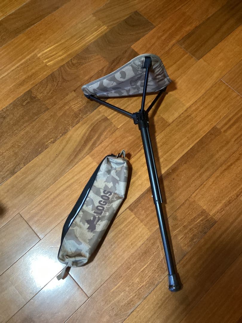 ロゴス LOGOS エアライト 1ポールチェア ハイポジション 椅子 チェア ワンポール 1本足 高さ3段階調節 超軽量 コンパクト 安定 フェス行列 万博 待ち時間 休12秒超短動画 LOGOS エアライト1ポールシート-BJ - YouTube