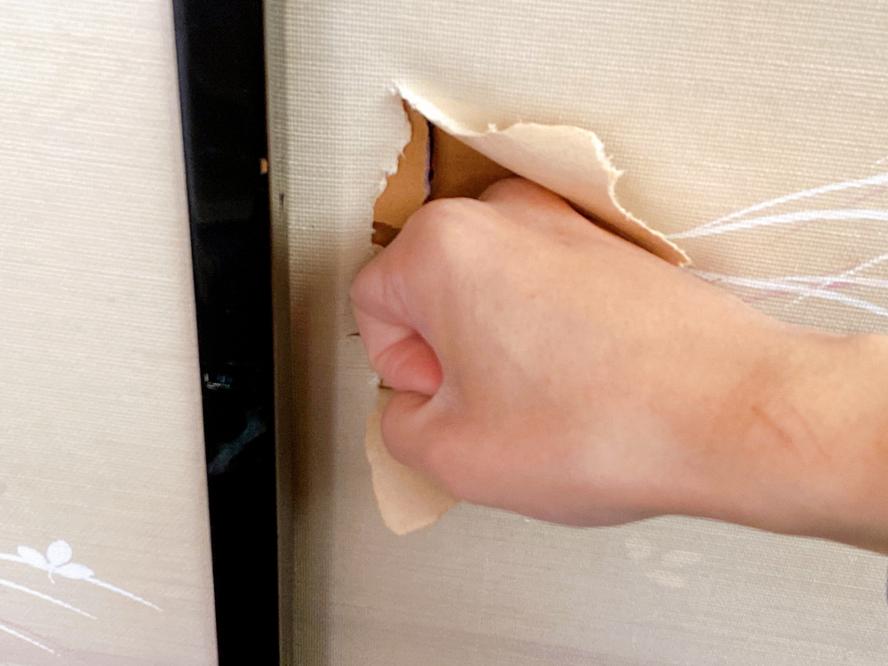 襖リメイクで和室をおしゃれに変身