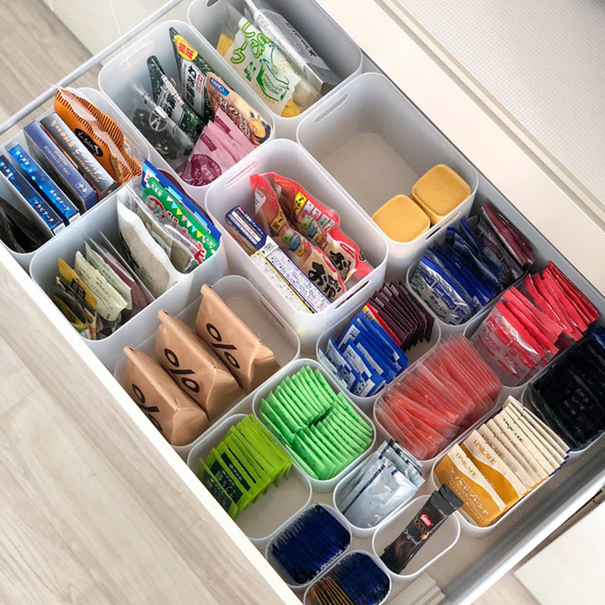 SANKA カラーボックス 横置き インナーボックス 収納 ハーフ 2個セット ナチュラ インボックス プラスチック 日本製収納ボックス収納ケース スタッキング: リビングート ヤフー店 - 通販 - Yahoo!ショッピング