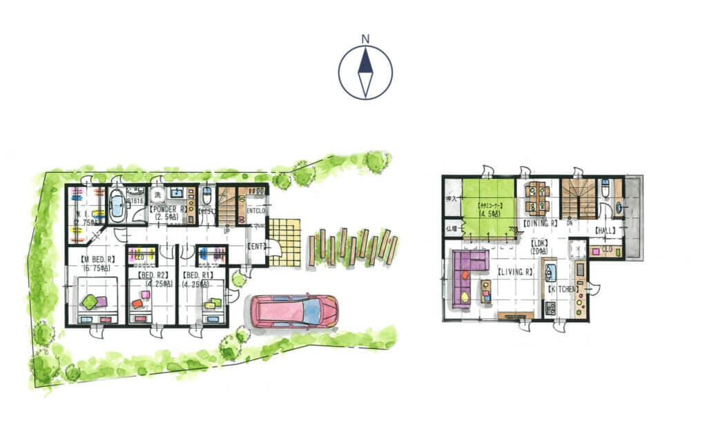 新築 間取り 成功例 30坪二階建てTikTok