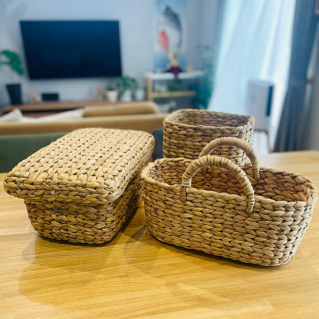 環境に配慮した天然素材の収納用品無印良品