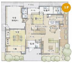 かっこいい平屋のつくり方おしゃれでモダンな内装・外観・間取り画像、デザインのコツを紹介福井の注文住宅・工務店ノークホームズ