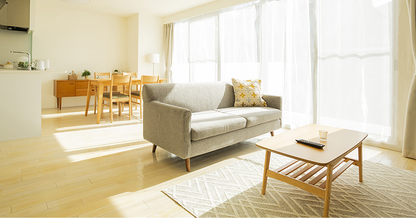 アパートのリビングをおしゃれに。賃貸や一人暮らしでもできるレイアウト実例folk