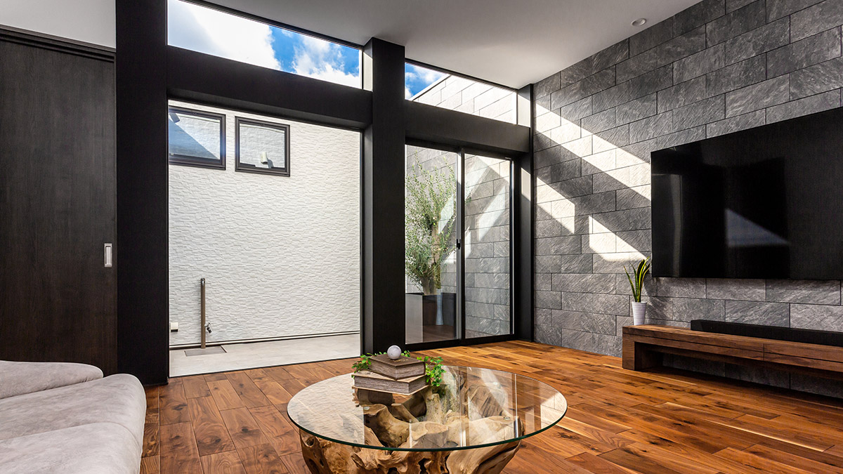 中庭を愛でる平屋 - 岐阜・愛知・滋賀の注文住宅ならチェックハウス 公式