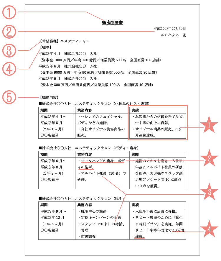 美容ナース転職 | 【美容ナース職務経歴書作成ガイド】 転職で大変なものの一つ、職務経歴書🥲 