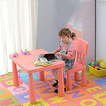 子供用テーブル 2～8歳用 キッズテーブルと4チェアセット 子供 机 椅子