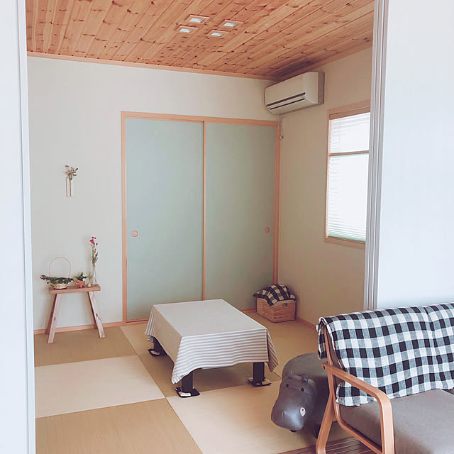 暮らしのインテリア ６畳の和室をリビングに。落ち着きや心地よさを感じる空間づくり〜どこか懐かしい団地暮らし fumi4511さんムクリ mukuri