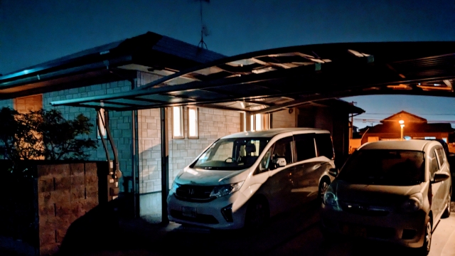 福井 福井市 カーポート デザインコンクリート 囲い 外構工事 エクスリア外構・エクステリアのことならリバーフォレストへ！ガーデニング 外構工事お庭をお考えの方