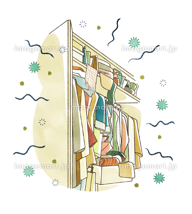 クローゼット整理のイラスト素材 - PIXTA