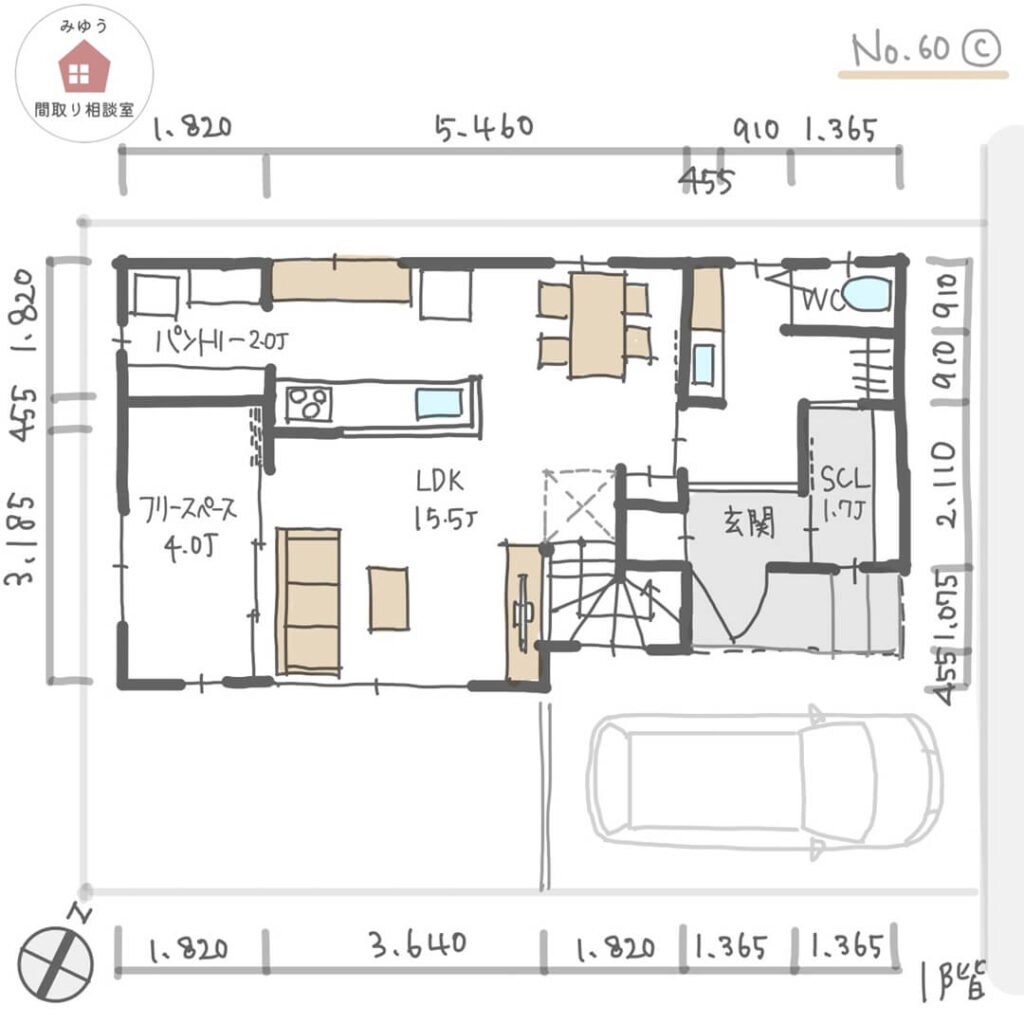 注文住宅30坪の間取り 実例とポイントをご紹介! 一級建築士監修 注文住宅お役立ちコラム悠悠ホーム福岡・熊本・佐賀のハウスメーカ