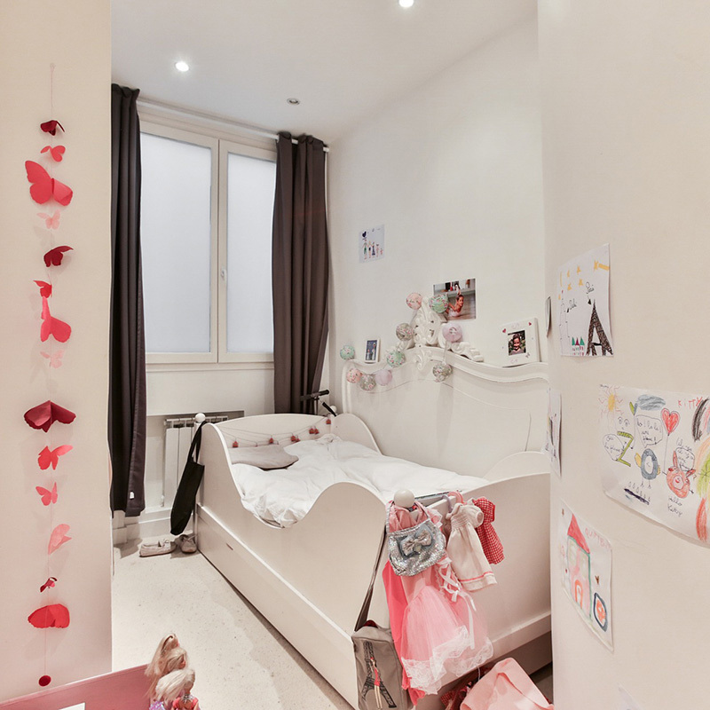 ６畳子供部屋を兄弟二人で使うために間仕切り活用したレイアウト例 - 子供部屋のレイアウト＆インテリアコーディネート