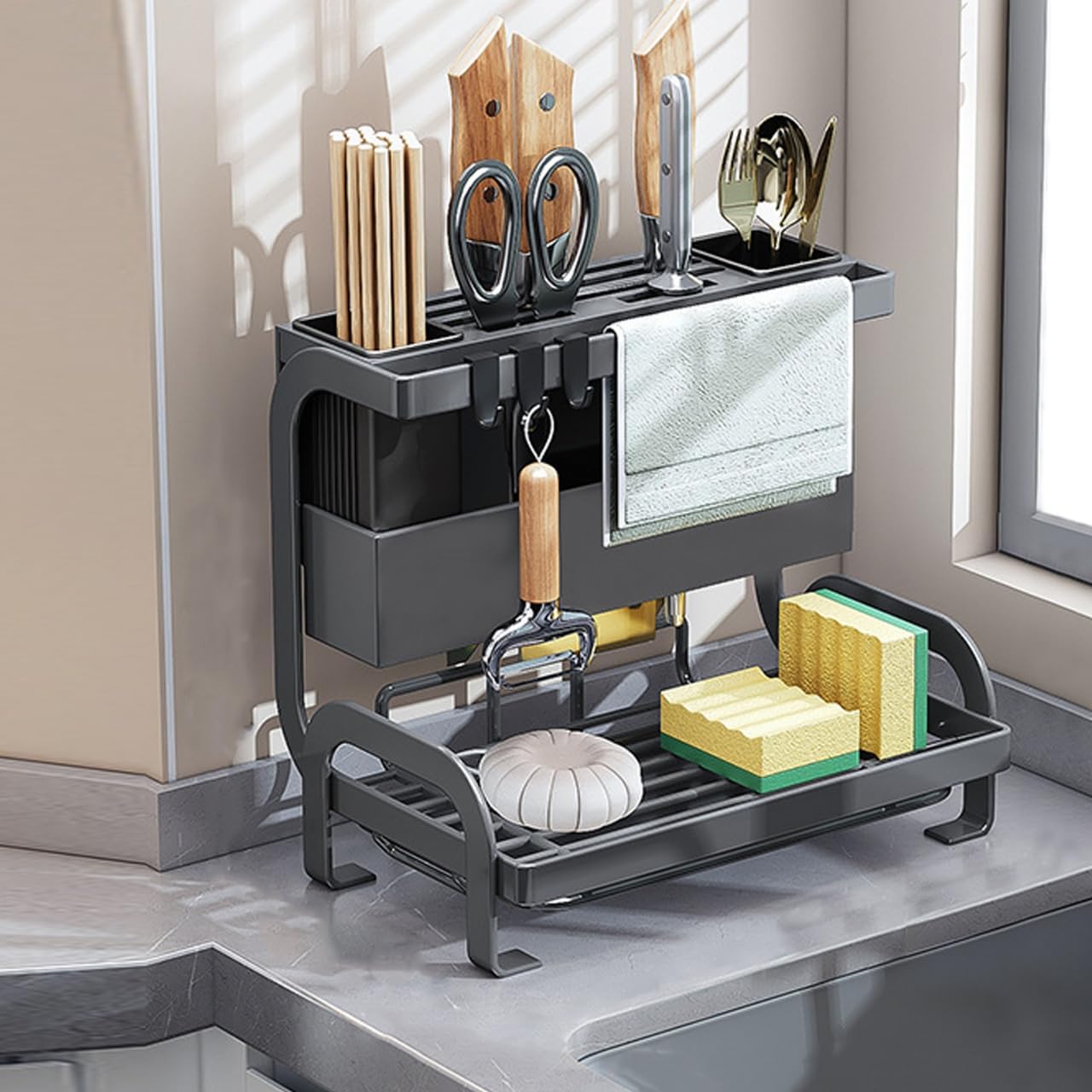 波佐見焼 キッチンアイテム しゃもじ・お玉・お箸立て 3点セット 白 食器 皿長十郎窯AE22- 長崎県波佐見町ふるさとチョイス -ふるさと納税サイト