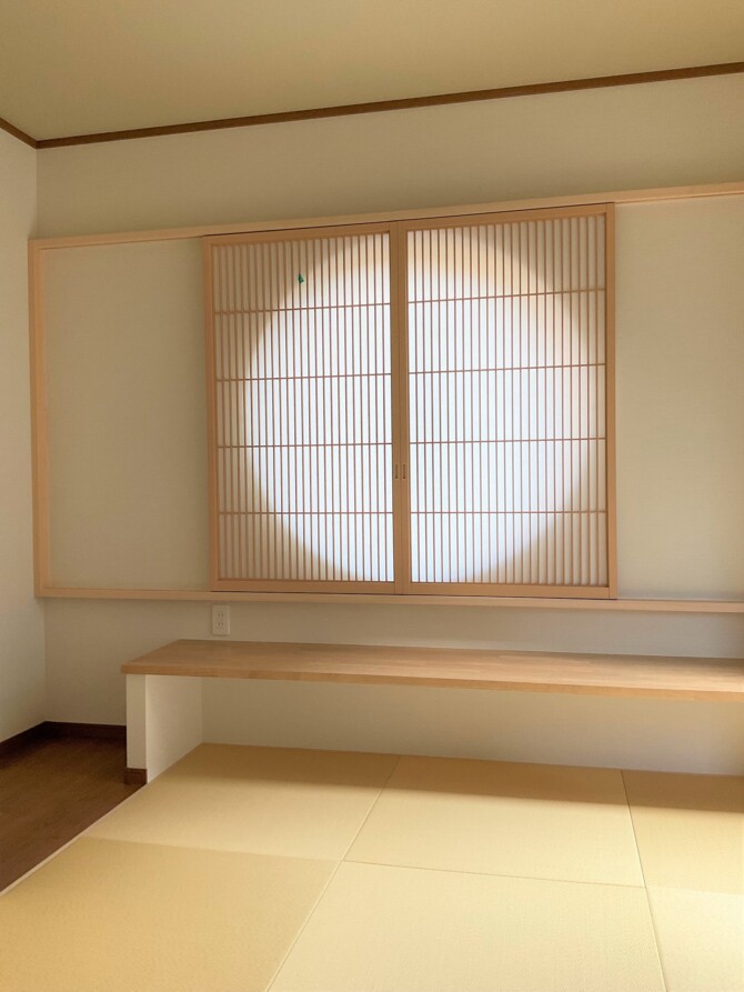 借景と無垢のリビングが心地良い家埼玉・千葉・東京に注文住宅を建てるなら北辰工務店