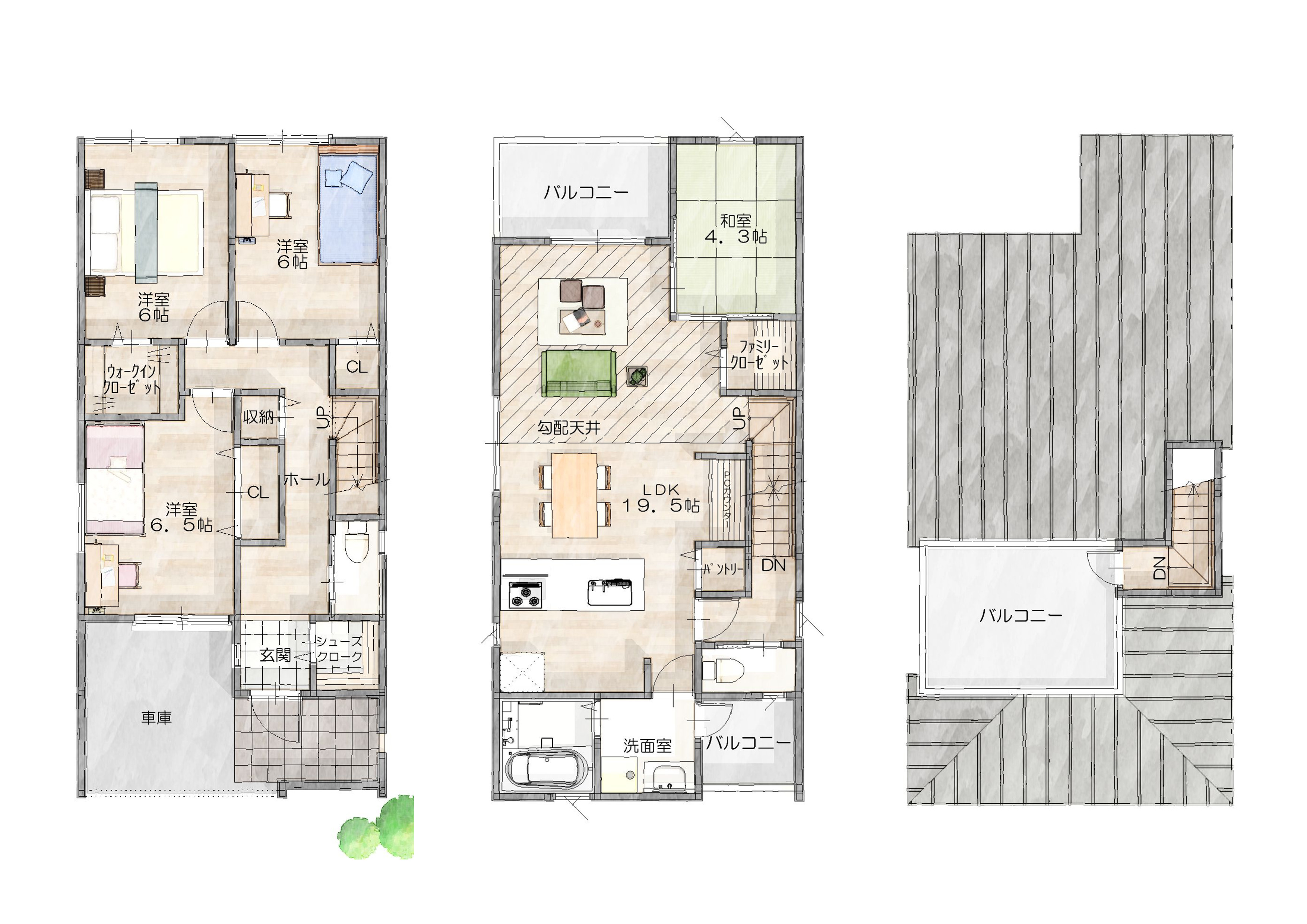狭い建物でも開放的に趣味が楽しめる間取り一級建築士に聞いたケース別間取りプラン