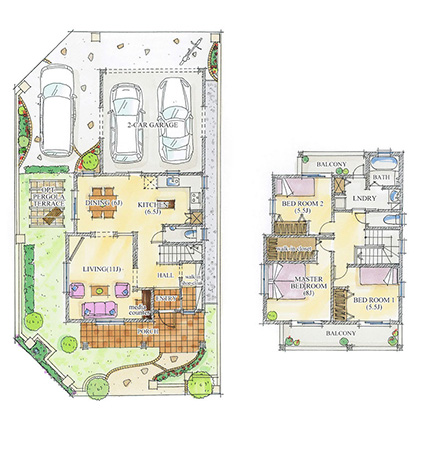 おしゃれな平屋の外観3選！間取りや失敗しないポイントを解説三重県・愛知県・岐阜県の注文住宅ならアサヒグローバルホーム