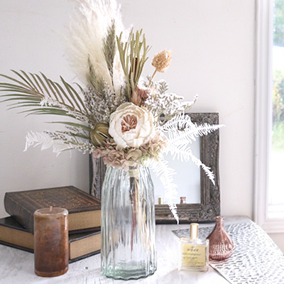 ドライフラワー の ハンガー アレンジ おしゃれ ギフト インテリア 花奈良県三宅町ふるさと納税サイト「さとふる」