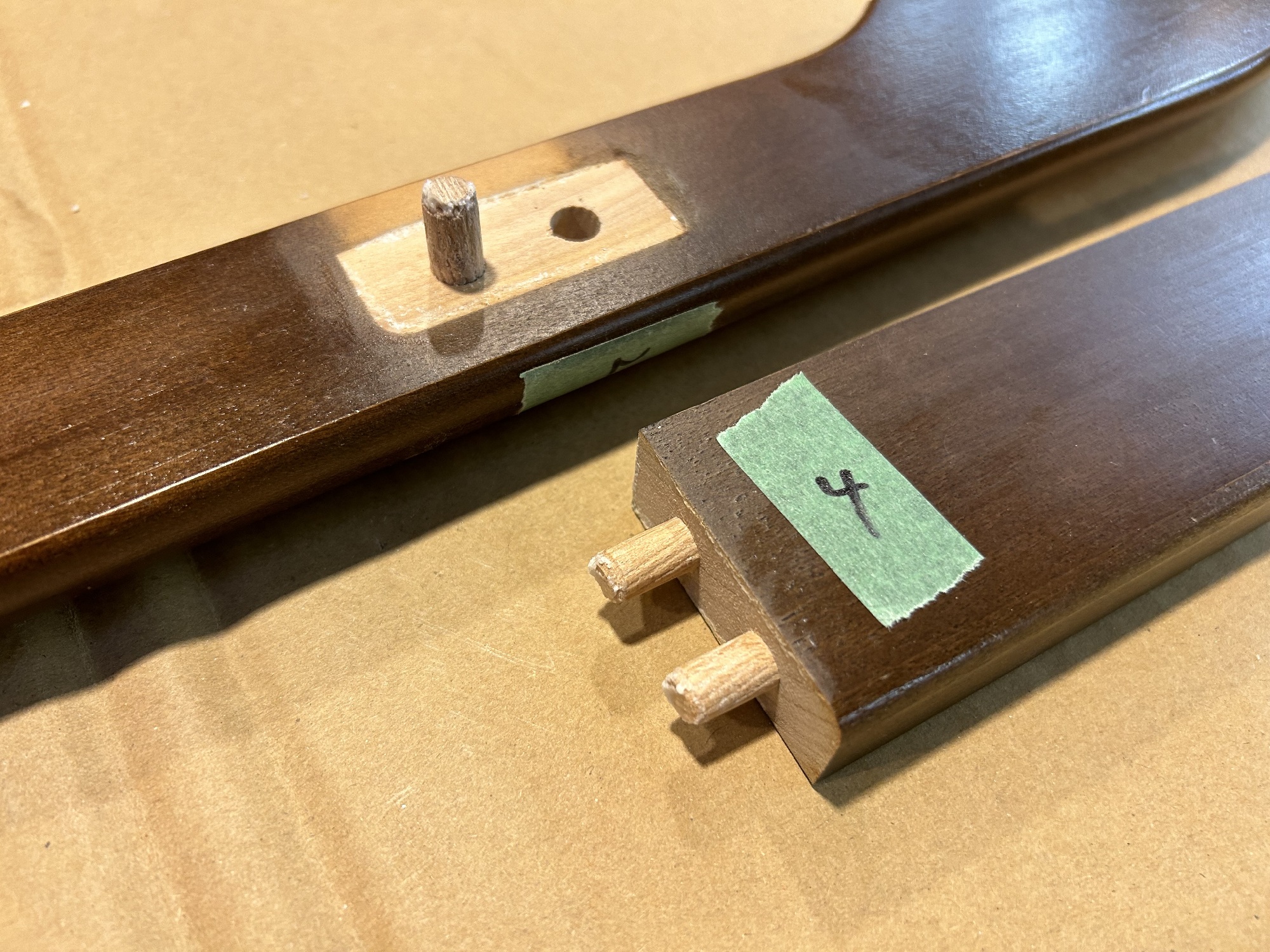 椅子のぐらつき 修理家具の整形外科病院院長の集中治療室家具の修理