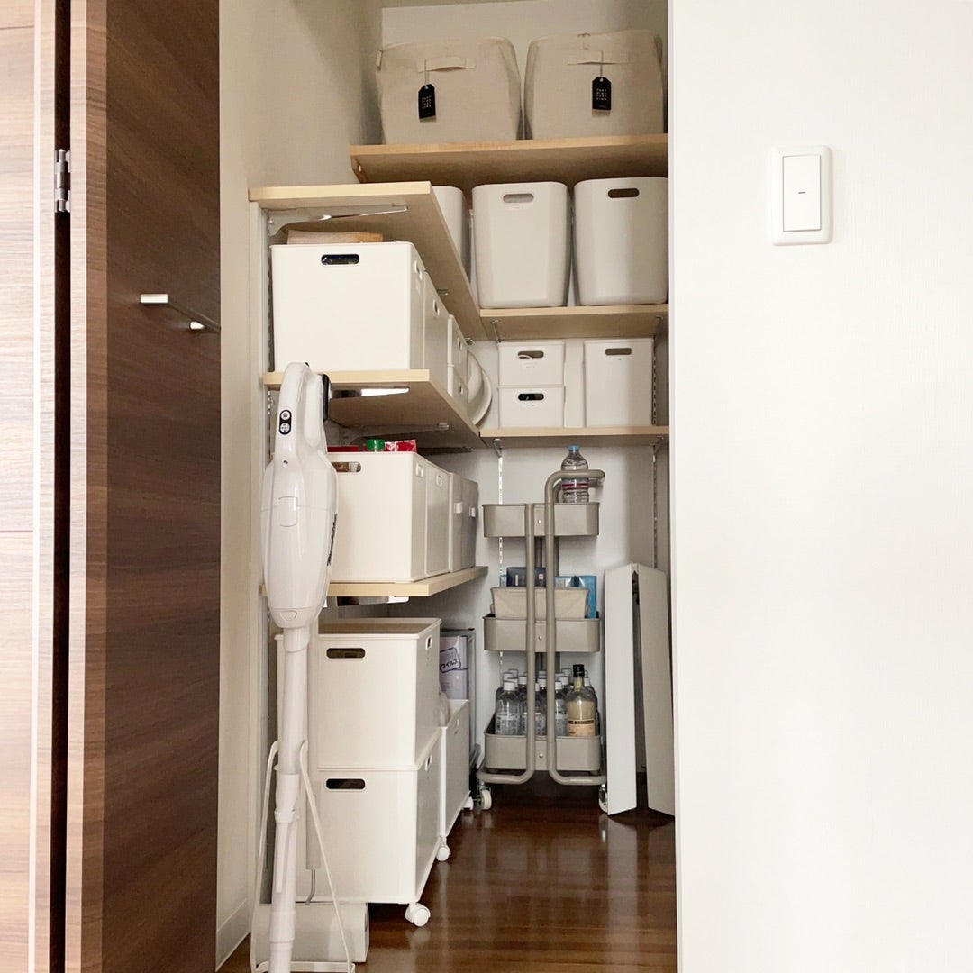 パントリー収納は無印良品でスッキリ快適♪手軽にできて便利なアイデア実例集folk