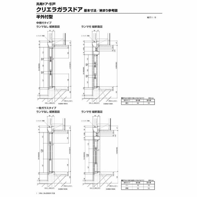 3003GA フロアヒンジ 3000シリーズ 中心吊両側開 強化ガラスドア用 1台 RYOBI リョービ通販モノタロウ