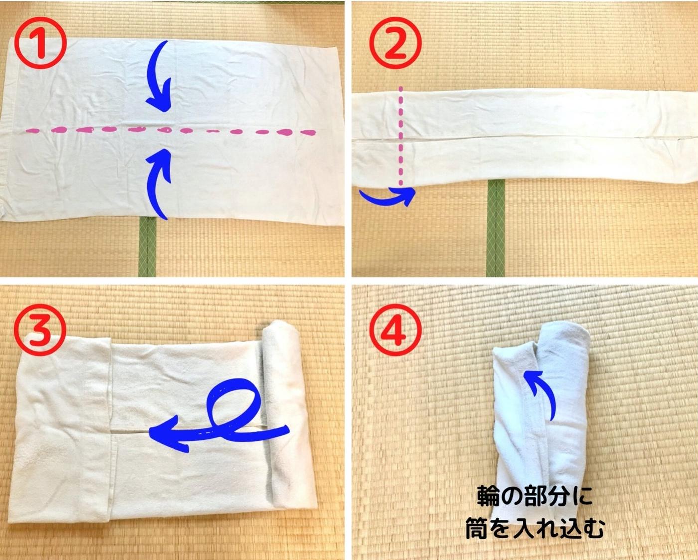 バスタオル 3つのたたみ方-こんまりメソッド- - YouTube