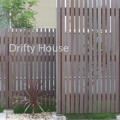 湘南のエクステリア木製フェンス施工例～