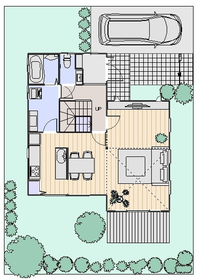 坪数別 吹き抜けの間取り事例とおしゃれにするアイデア - くらしえる便り