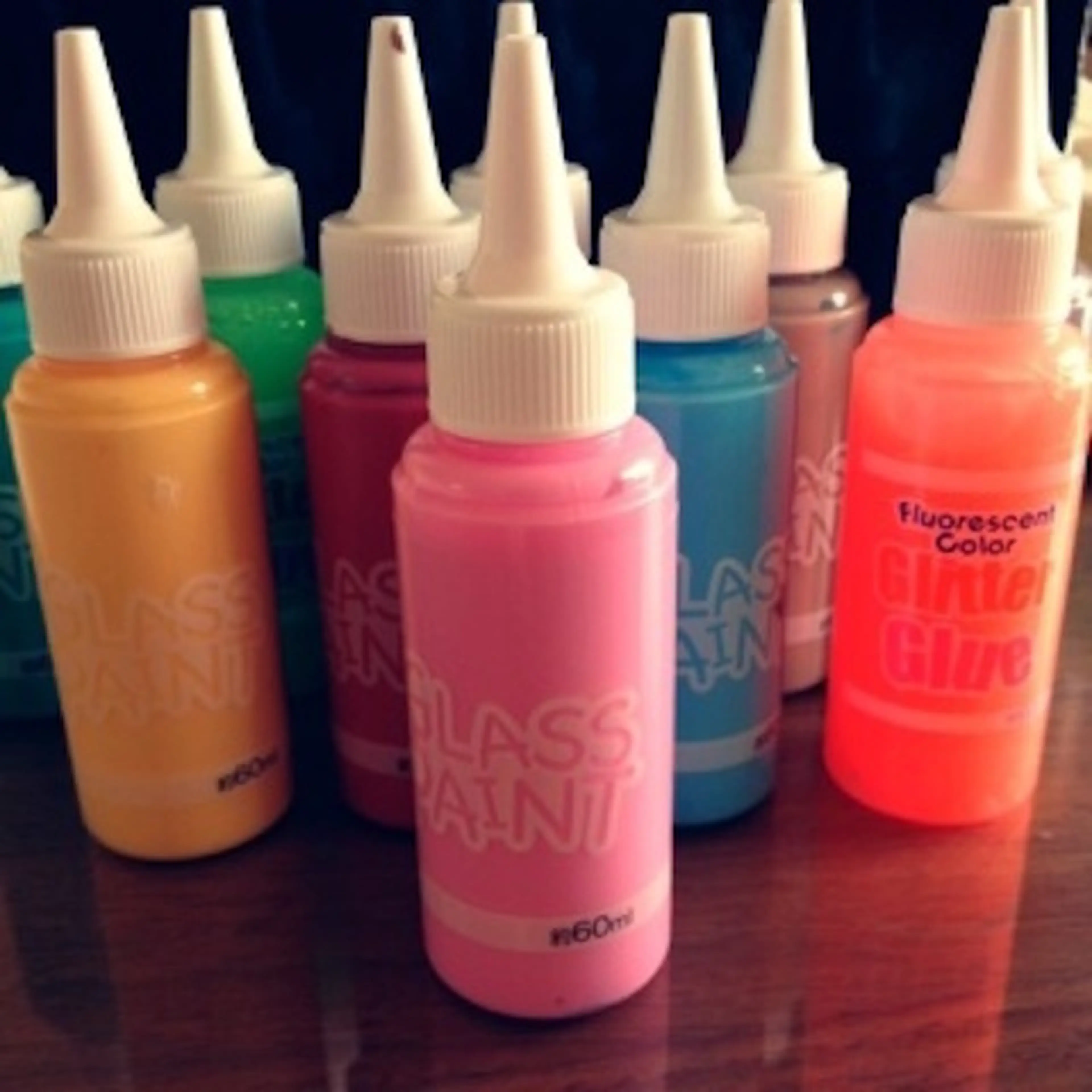 DIY １００均ガラス絵の具 ステンドグラス風シールを作ろう グラスデコ- YouTube