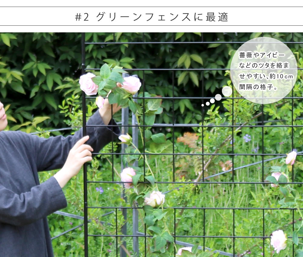 カーテン グリーンカーテン トレリス ベランダ 緑のカーテン ネット 目隠しフェンス 窓 庭 飾り 芝生 花 植物 バラ グリーンフェンス 葉 壁葉っぱ リーフフェンス フェンス ガーデン 目隠し 日よけ 日除け 造花 サンシェード 全18デザイン! 花卉園芸・花づくり