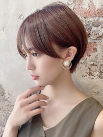 2025年冬】【岩田莉奈】/40代50代◎大人ナチュラルレイヤーショートボブのヘアスタイル｜BIGLOBE Beauty