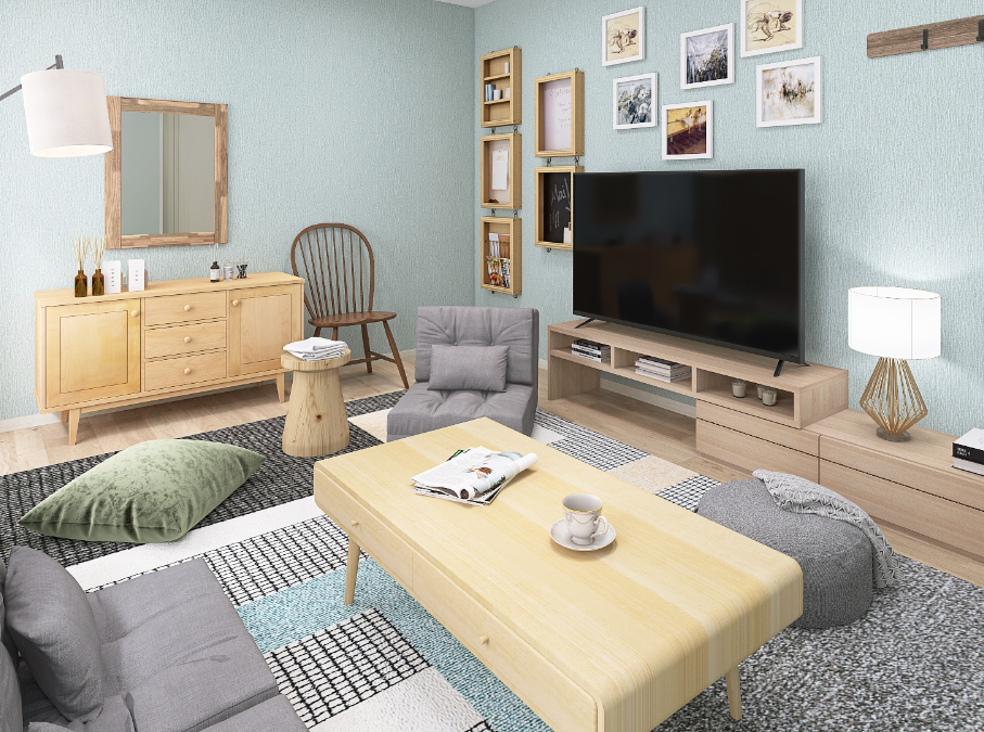 送料無料 Palam パラム 幅80 オープンラック オープンシェルフ 本棚 可愛い 韓国インテリア 丸い 収納 高さ44cm テレビ台 テレビボードアジャスター 低い 低め ロータイプ 一人暮らし ワンルーム コンパクト 小さい 小さめ キッズ収納 グレージュ北欧テイストの家具