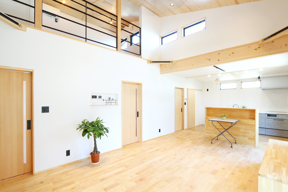 勾配天井 平屋のおしゃれなインテリアコーディネート・レイアウトの実例RoomClip ルームクリップ