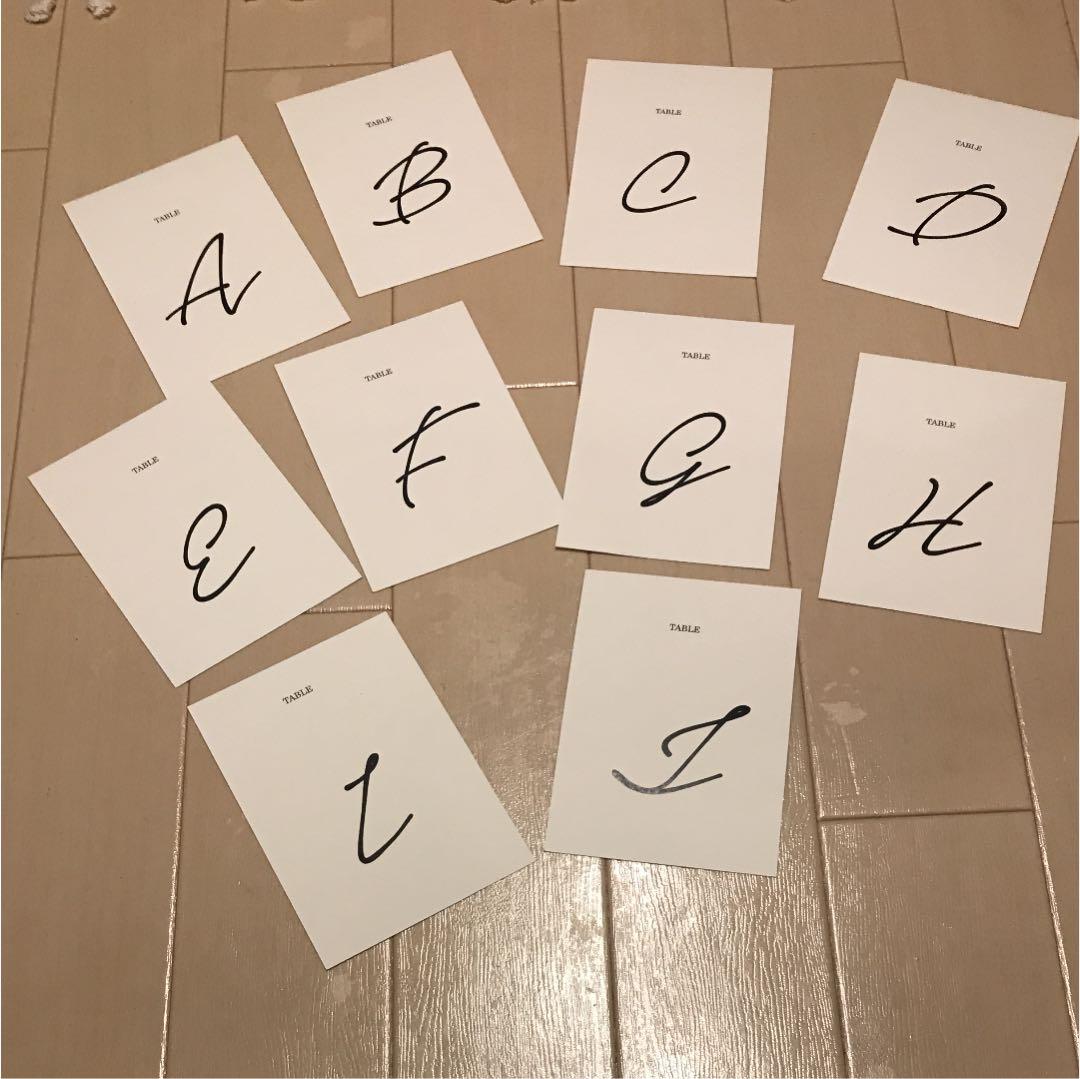 テーブルナンバーの手作りアイデア集 オリジナルテンプレダウンロード付き♪マイナビウエディング プレミアムヴェニュ