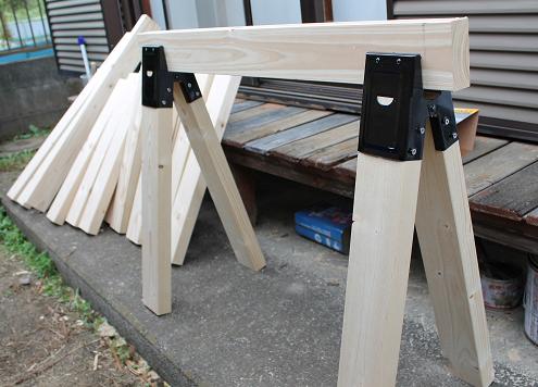 DIY ソーホースブラケットで男前な作業台を作る 完全版Make a handsome work table with a saw hosebracketcomplete version- YouTube