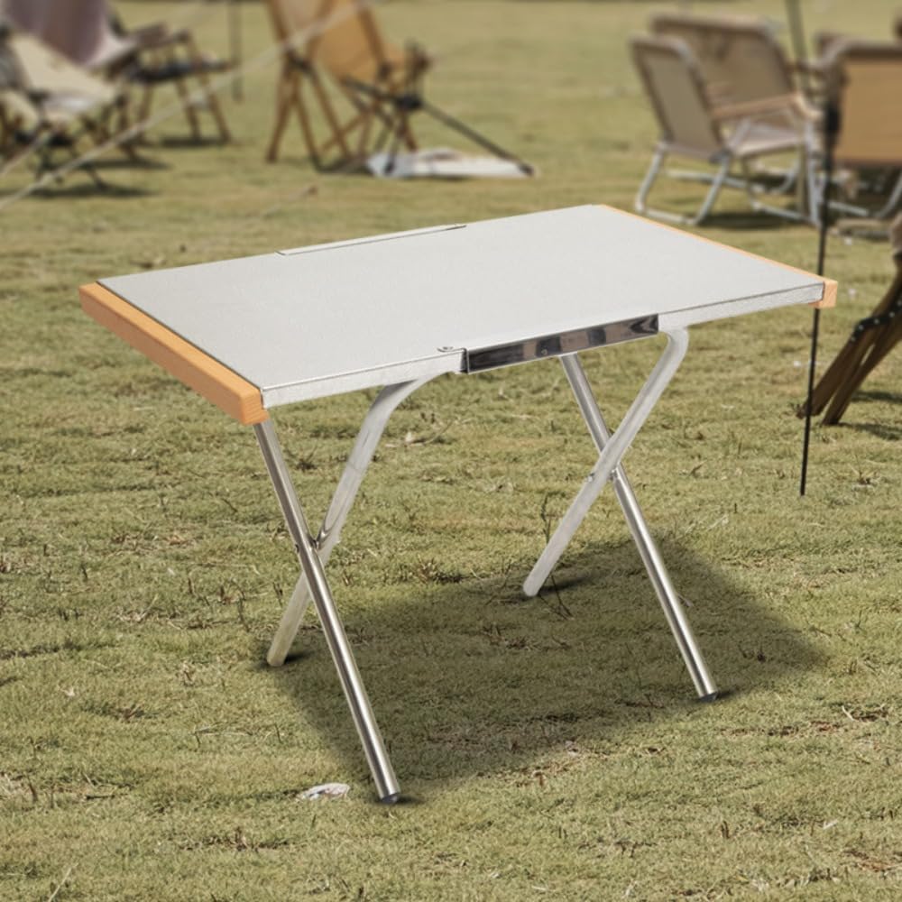 焚火用ステンレステーブル 組み立て動画