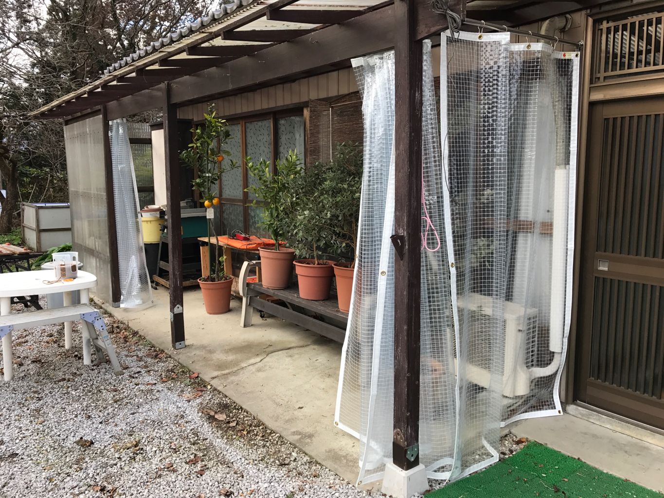 DIY教室ビニールカーテンの取付方法RESTA