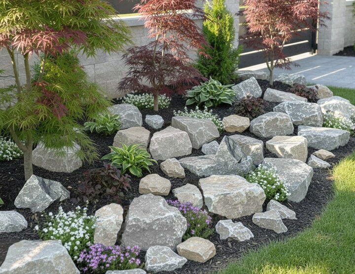 ロックガーデンの石ってどこで売ってる？効果やデメリットは？ - 庭のリフォーム・DIYで使う粋でおしゃれな石の専門店・揖斐川庭石センターBLOG