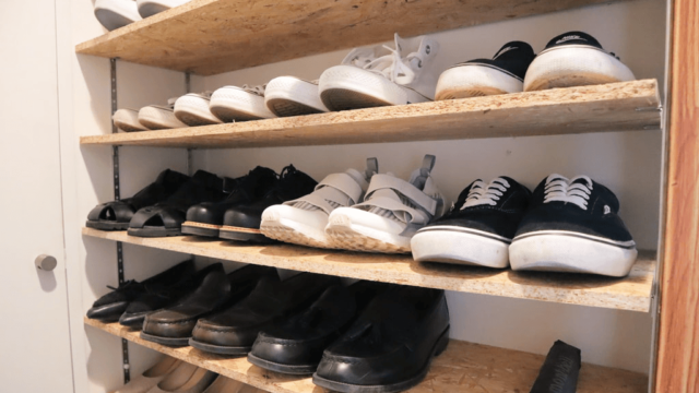 築古賃貸DIY 靴箱をオープン収納にした話 : Chairs and. インテリアコーディネーター的ＤＩＹと暮らしのブログ