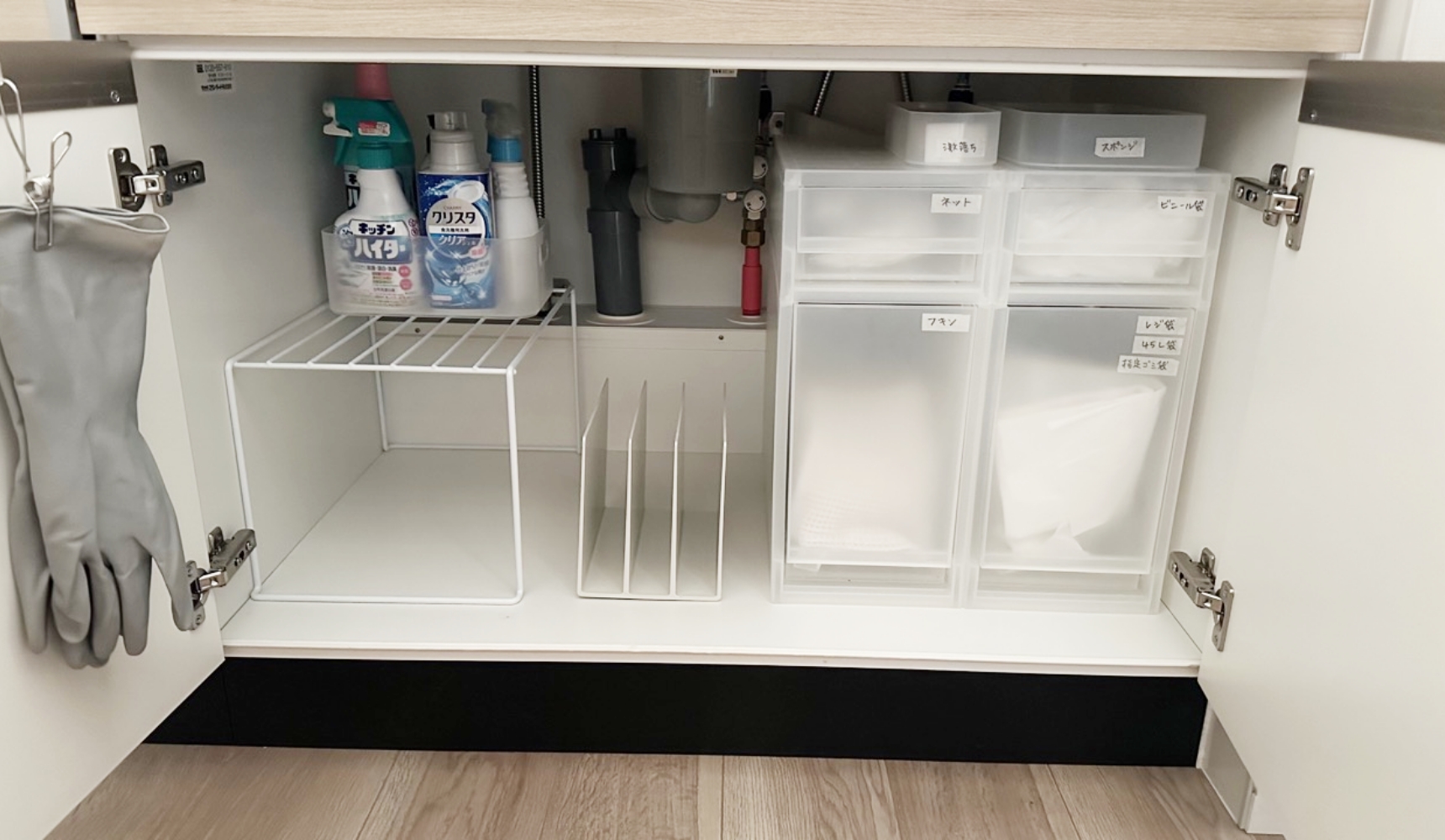 カオスだったコンロ下を「引き出し収納」にしてみた。これはリフォーム級だROOMIE ルーミー